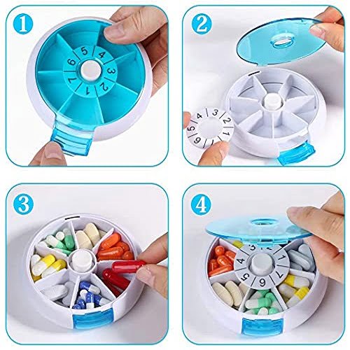 Pill Organizer 7-Day Medicine Box Tablet Container - Smart Gadgets Idea