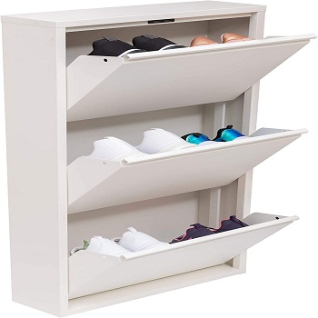 360-degree Rotating Plug-in Narrow And High Cylindrical Shoe Cabinet 