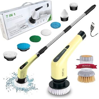 Electric Spin Brush 360 Cordless Bath And Tile Cleaner Smart Gadgets Idea   Electric Spin Brush 