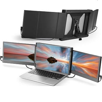 Triple Monitor Screen Extender I Laptop Monitor Screen Extender - Smart ...