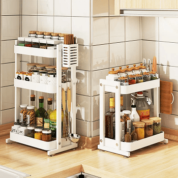 Seasoning Bottle Storage Rack Kitchen Seasoning Bottle - Temu